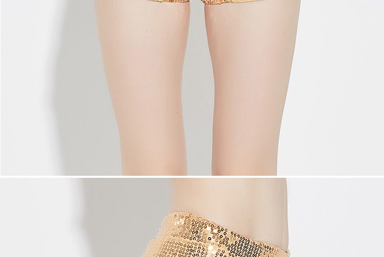 Title 27, High-elastic stretchable sequin shorts provide ...