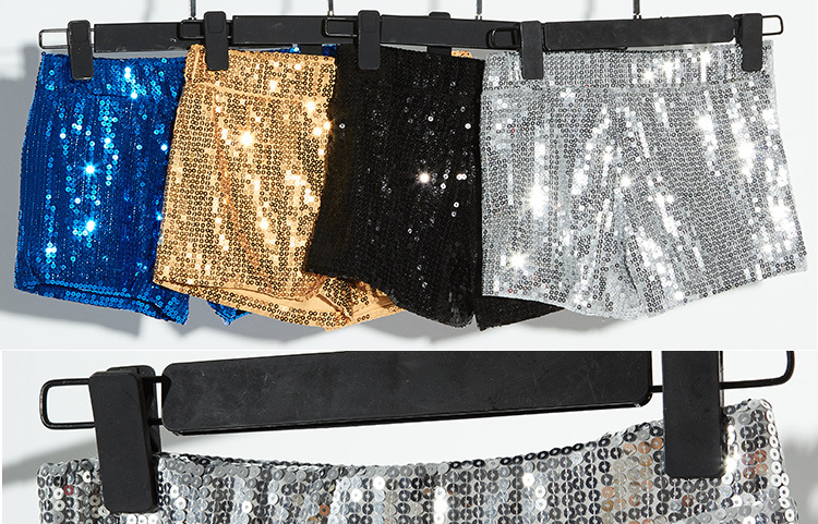 Title 31, Shorts a paillettes elasticizzati e stretch ad ...