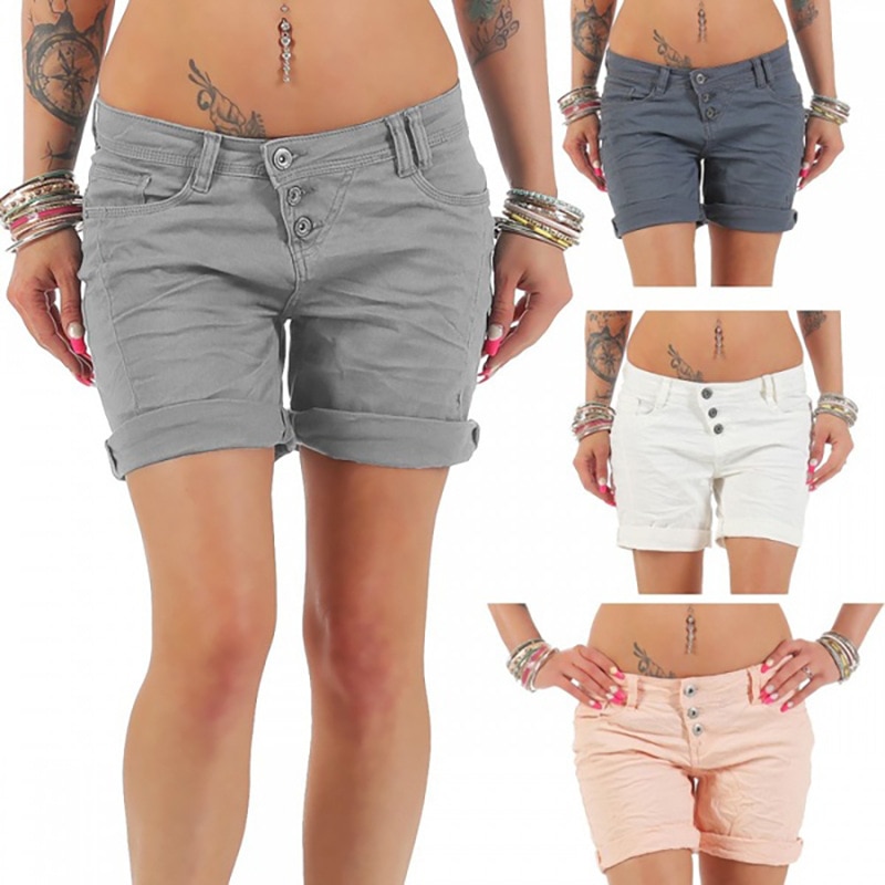 Title 1, Casual slim shorts voor heren, ideaal voor de z...