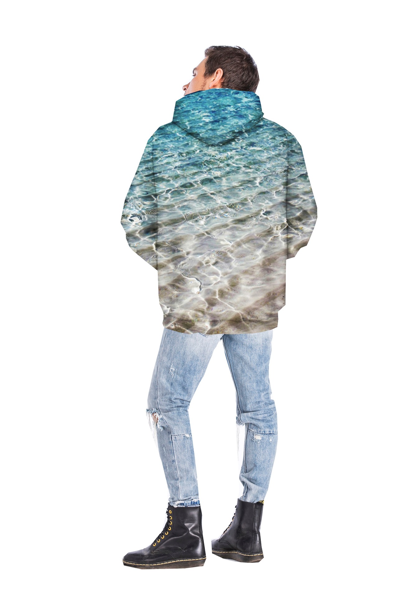 Title 5, Beach Waves Hoodie