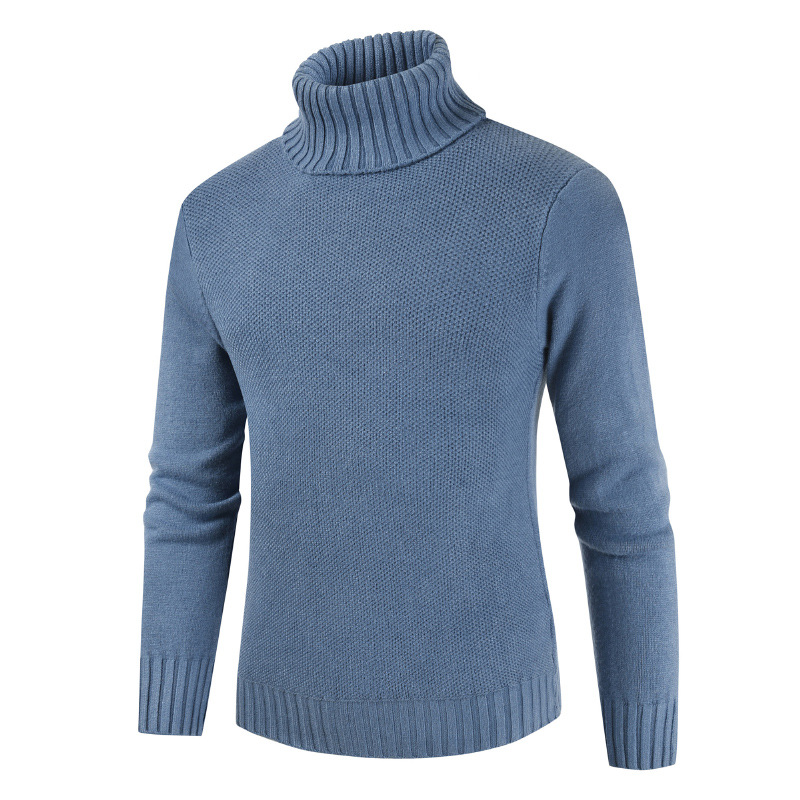 Title 8, Mens pullover turtleneck solid color sweater