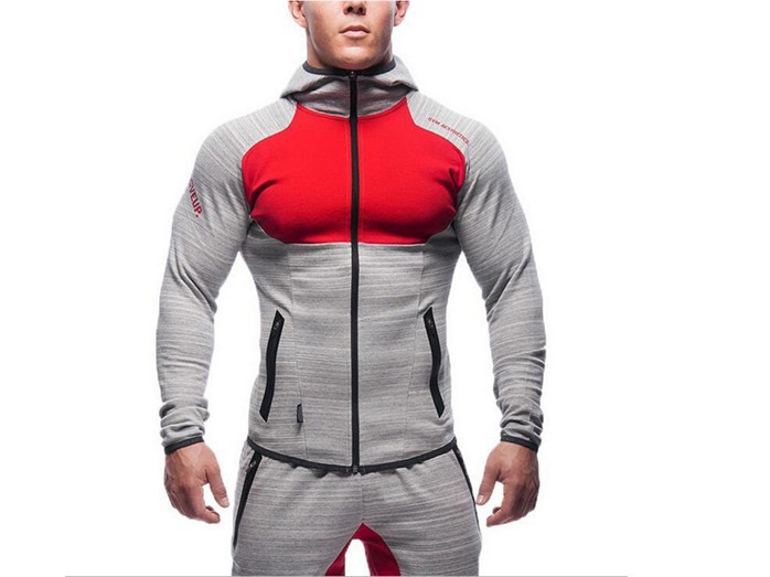 Title 3, Spring and Autumn Slim Running Hoodie Sweater J...