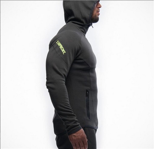 Title 6, Spring and Autumn Slim Running Hoodie Sweater J...