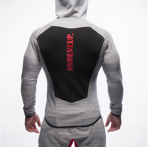 Title 7, Spring and Autumn Slim Running Hoodie Sweater J...