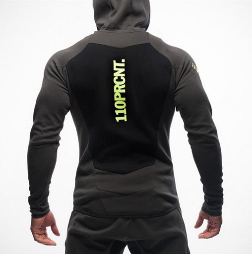 Title 8, Spring and Autumn Slim Running Hoodie Sweater J...