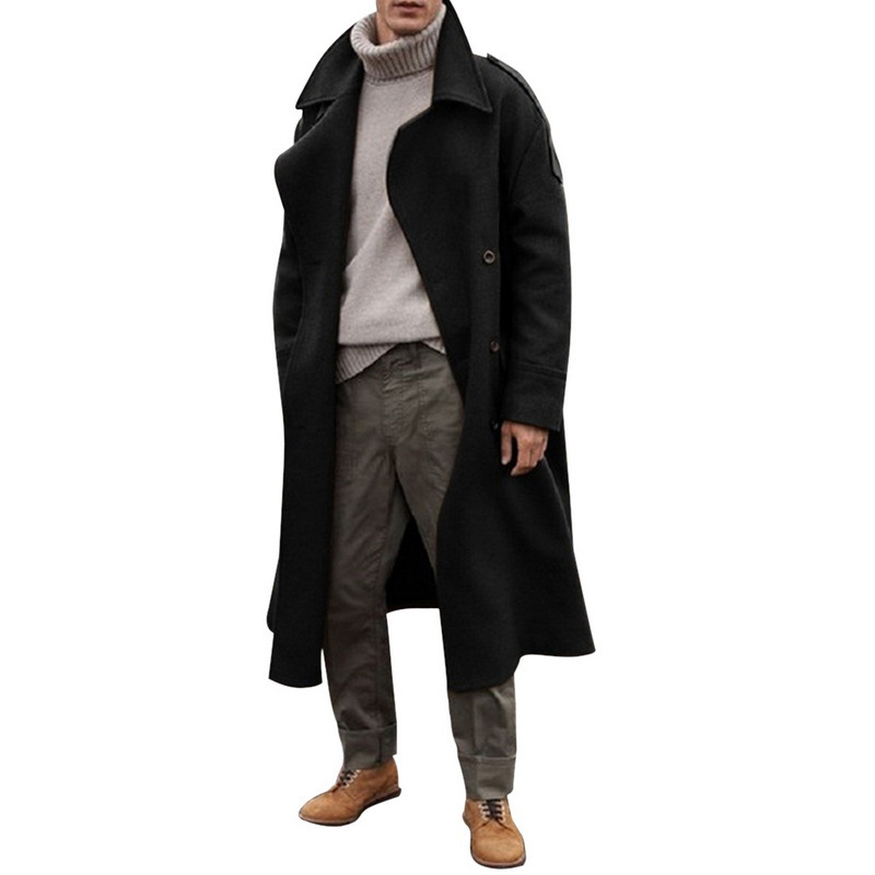 Title 2, Mens long trench coat