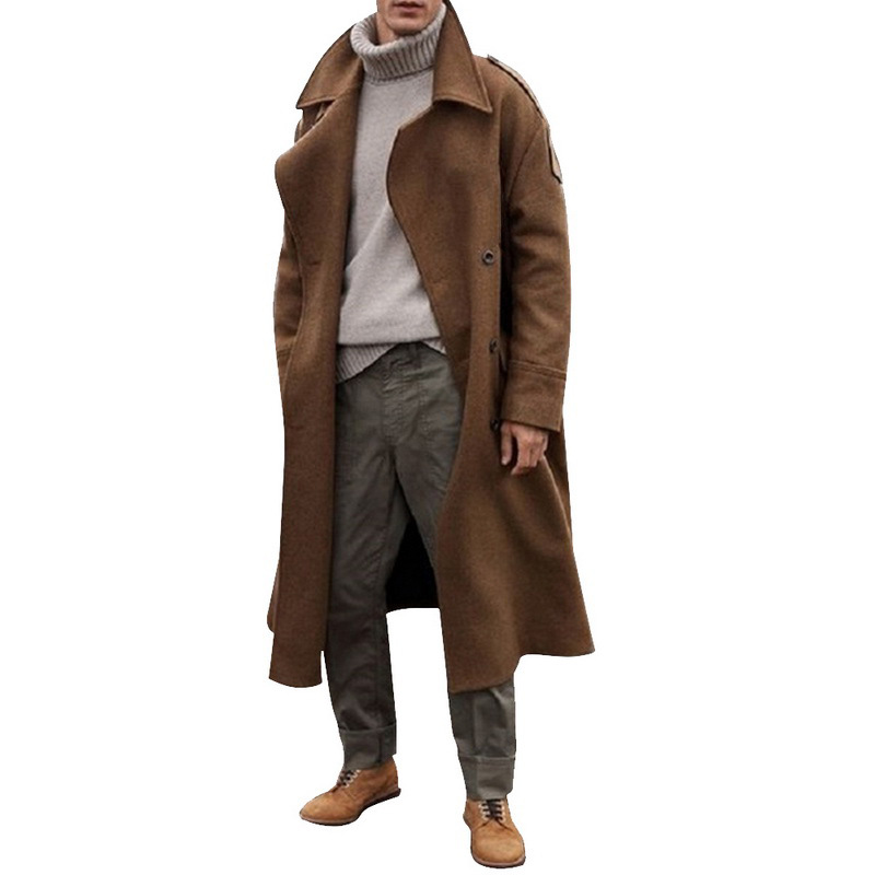 Title 4, Mens long trench coat