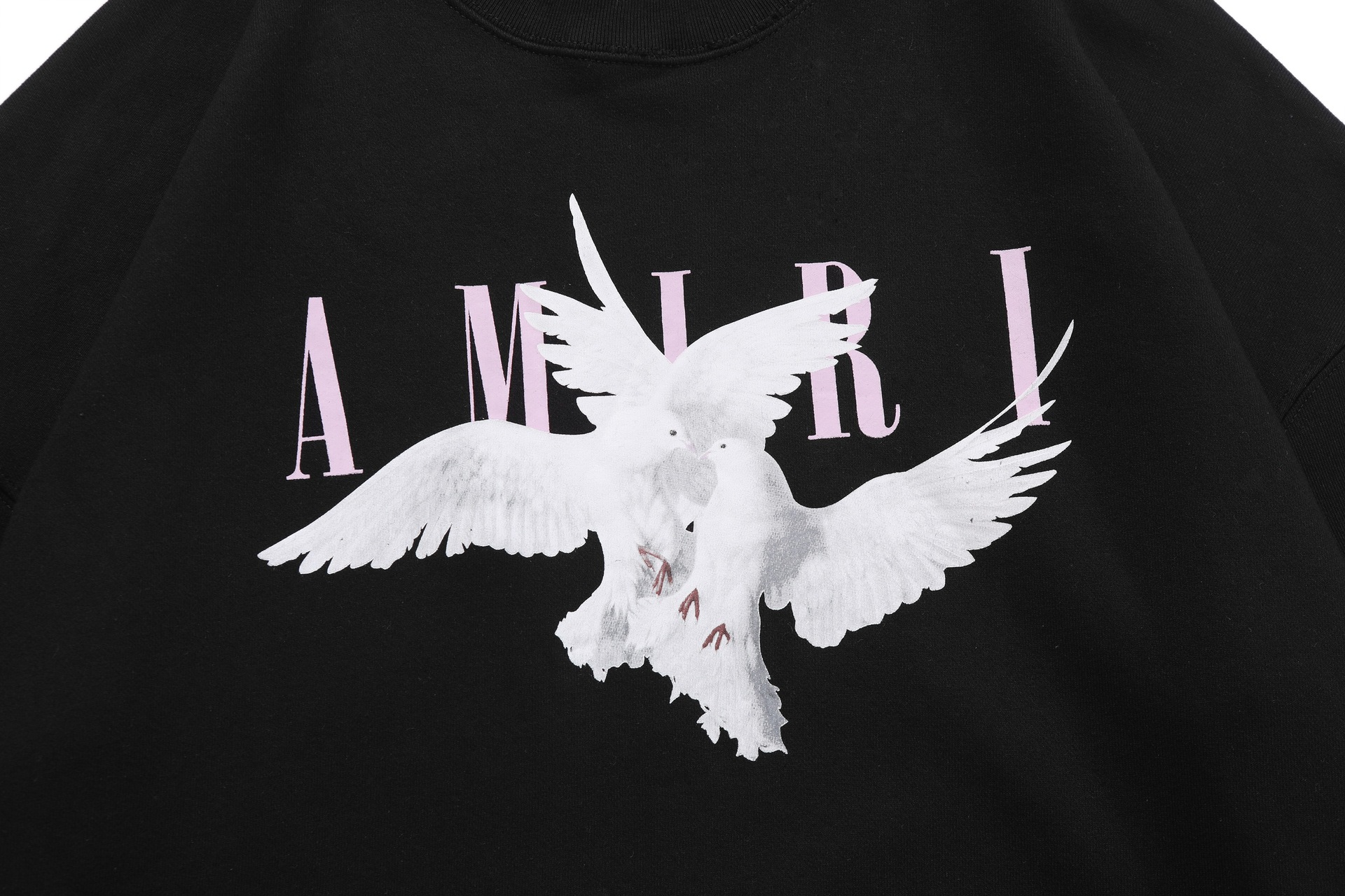 Title 4, Peace Pigeon Oversize Pullover Crew Neck Sweate...