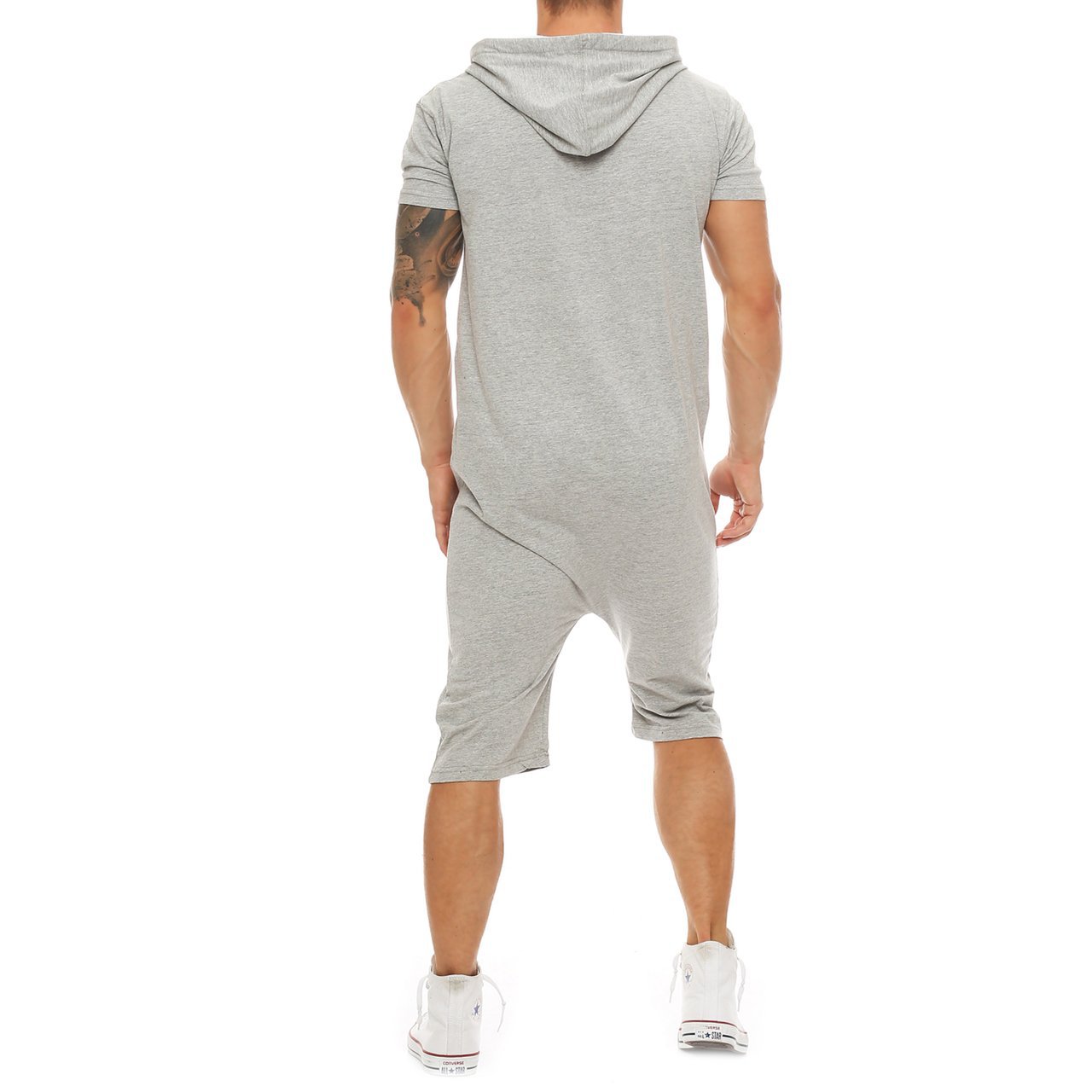 Title 9, Mens Slim Fashion Short Sleeve Jumpsuit