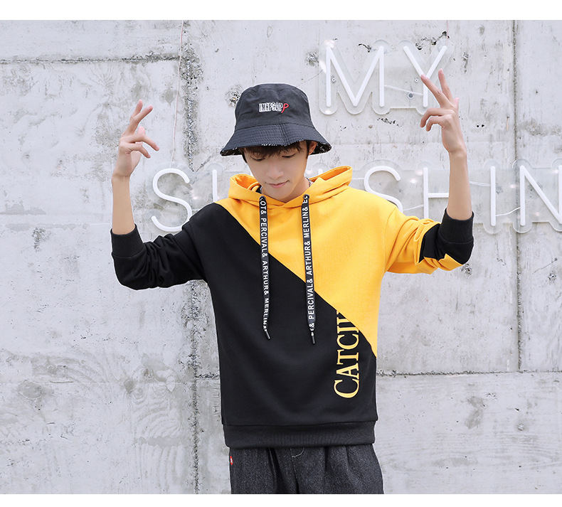 Title 3, Mens casual hoodie