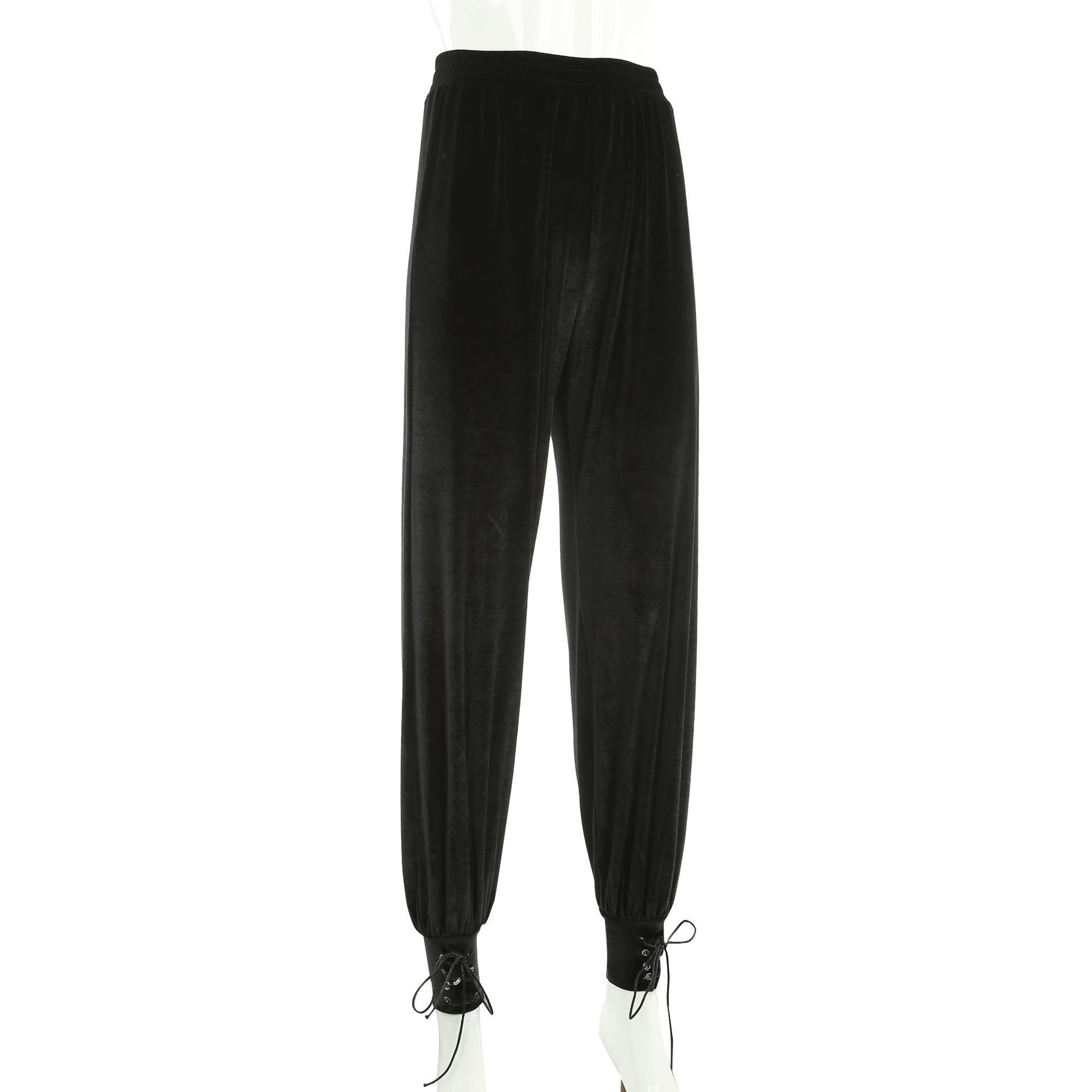 Title 11, Fashionable velvet strappy harem pants