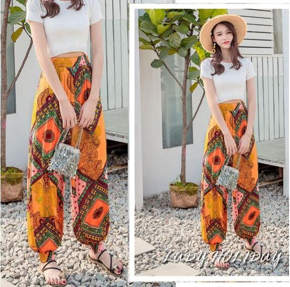 Title 2, Bohemian loose casual harem pants