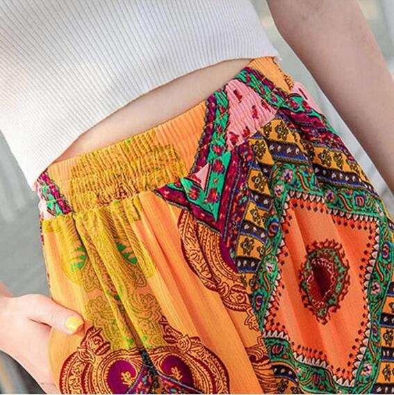 Title 5, Bohemian loose casual harem pants for women, co...