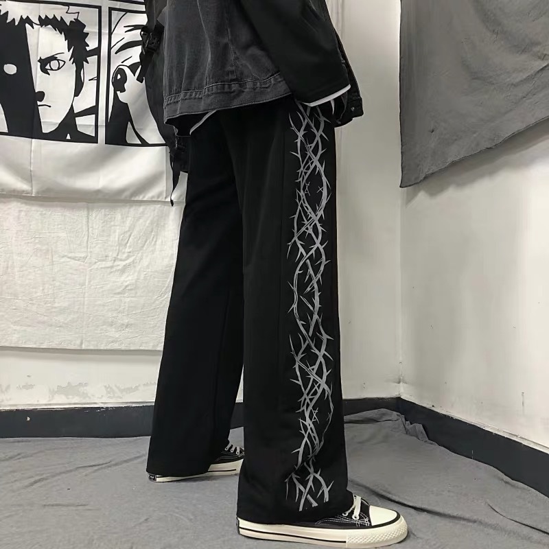 Title 1, Straight slacks wide leg pants