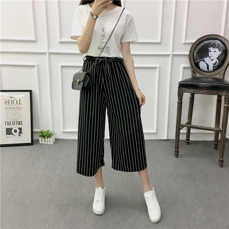 Title 47, Wide-leg pants Loose flared pants High waist