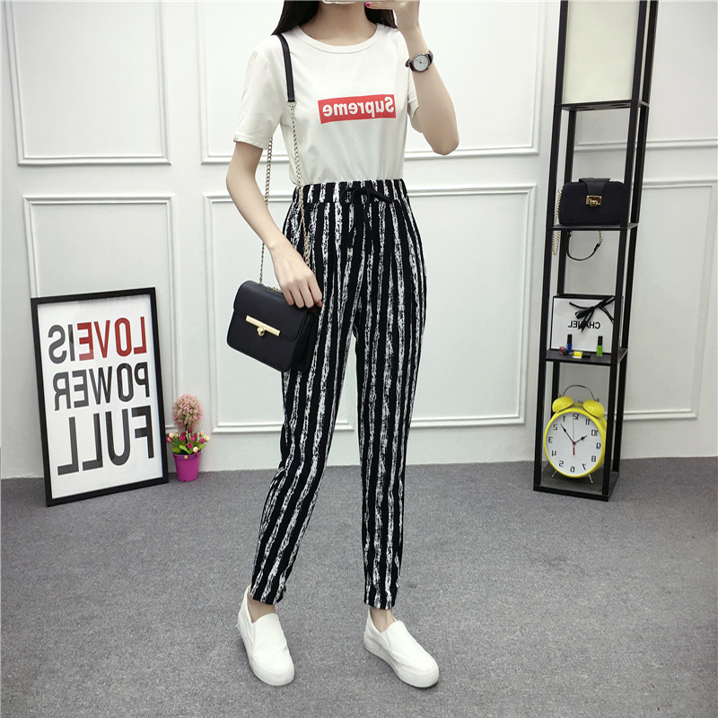 Title 105, Wide-leg pants Loose flared pants High waist