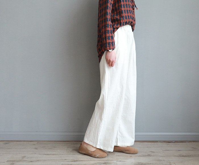 Title 10, Solid color cotton and linen retro simple casua...