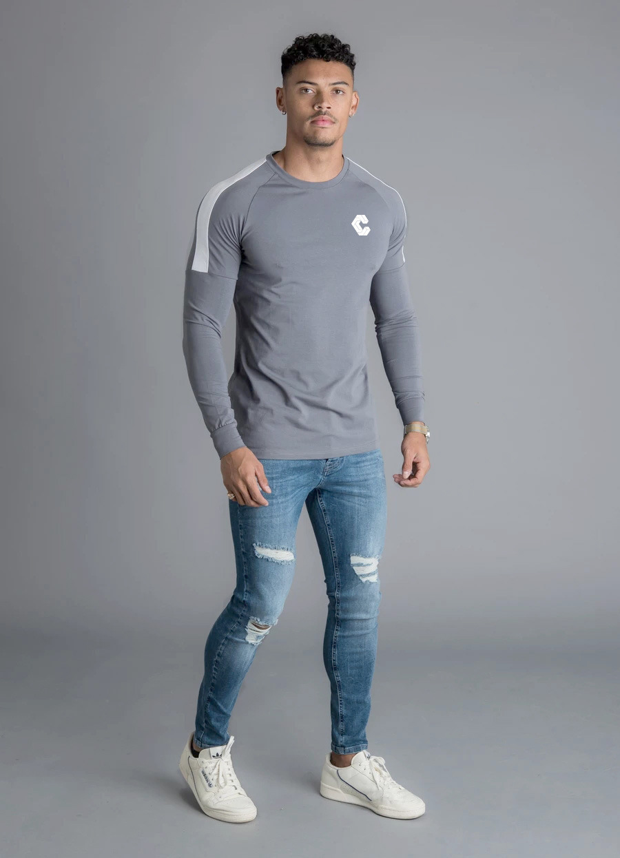 Title 6, Splice long sleeve t-shirt