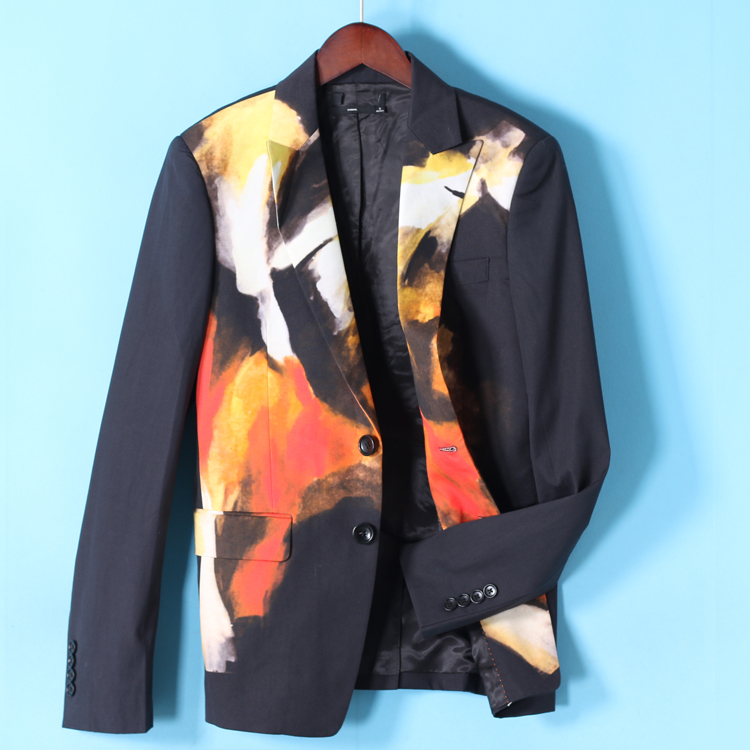 Title 3, Floral vintage dress cotton suit jacket