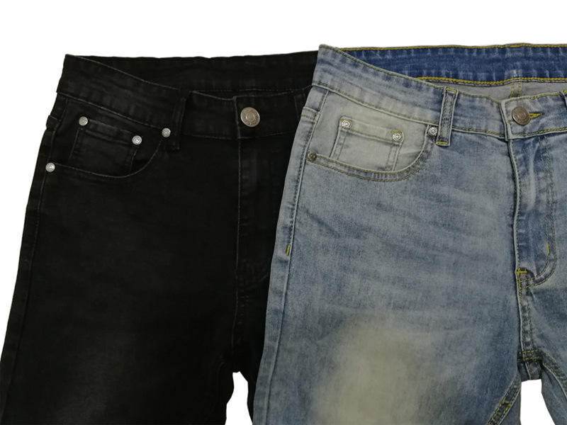 Title 9, Blauwe heren jeans met kleurovergang in grote m...