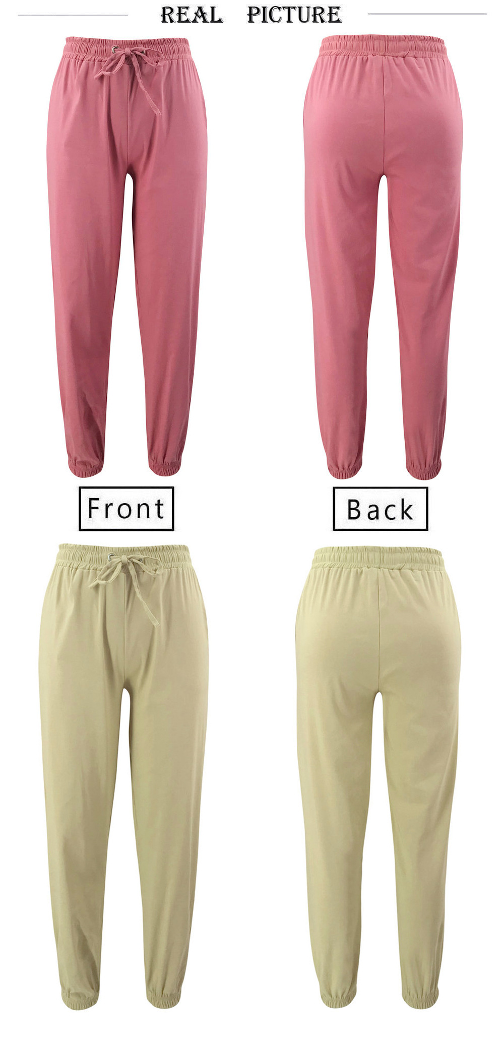 Title 6, Pantalons longs unis pour hommes, confortables ...