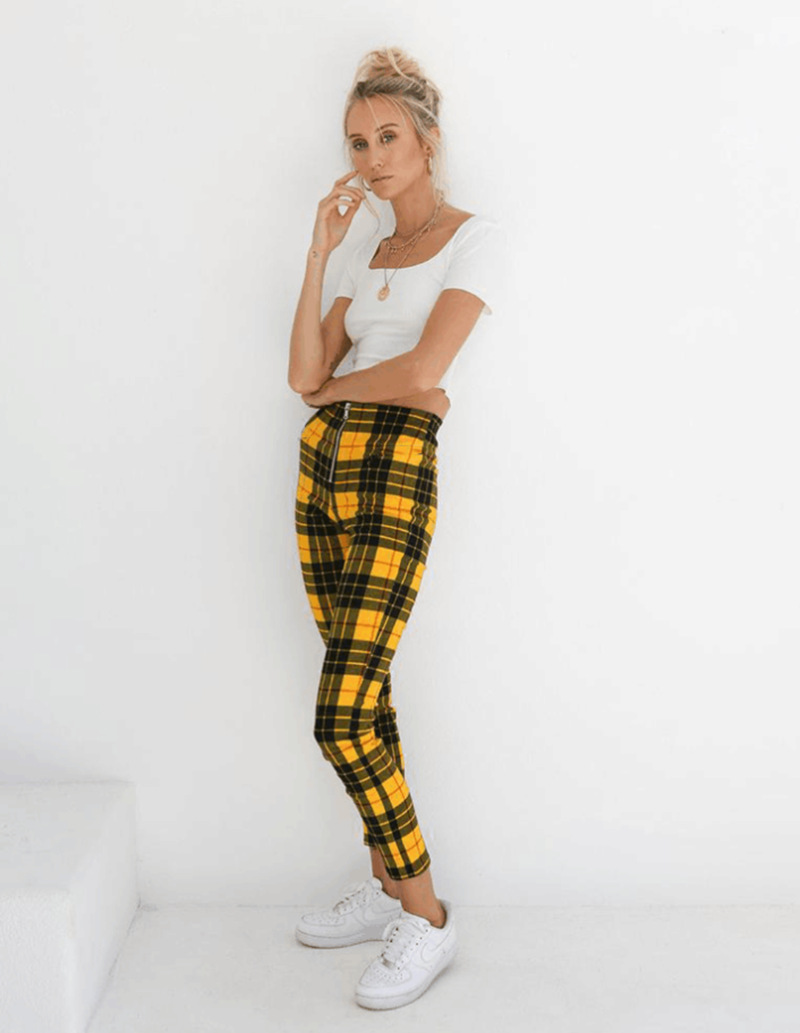 Title 11, Damen Leggings mit hohem Bund, blickdicht, Bauc...