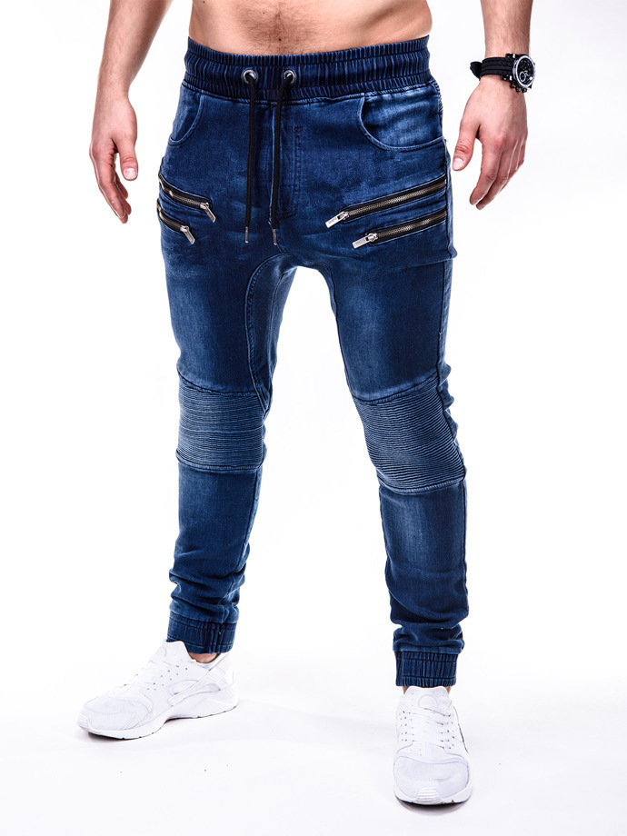 Title 5, Hip Hop Sweatpants mit Reißverschluss Jeans. Be...