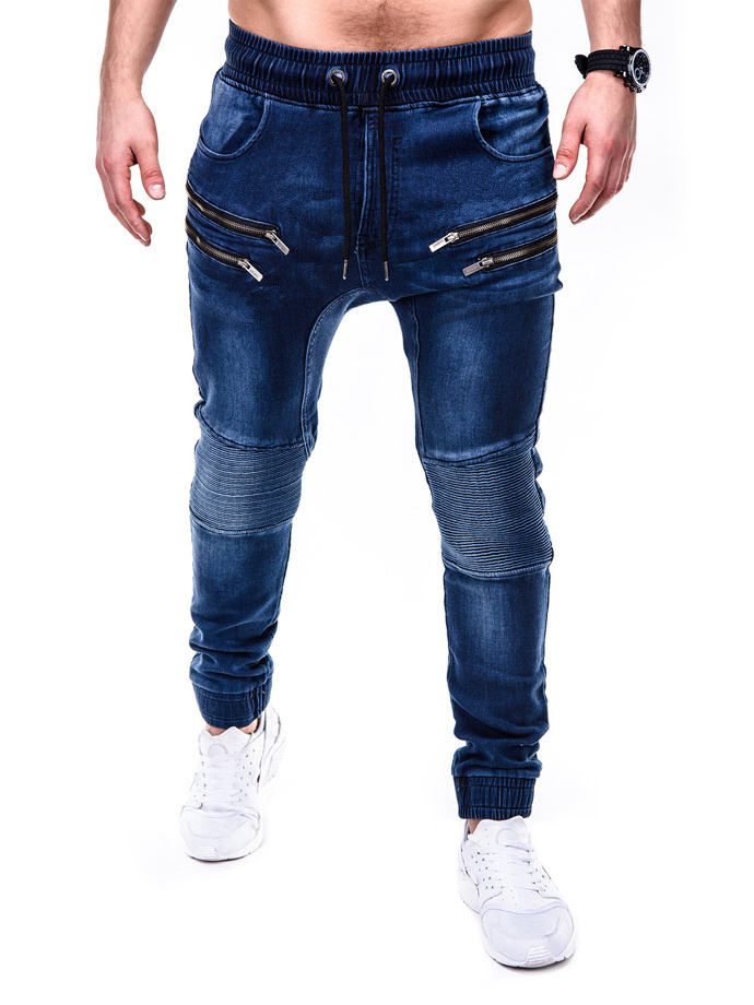 Title 7, Hip Hop Sweatpants mit Reißverschluss Jeans. Be...