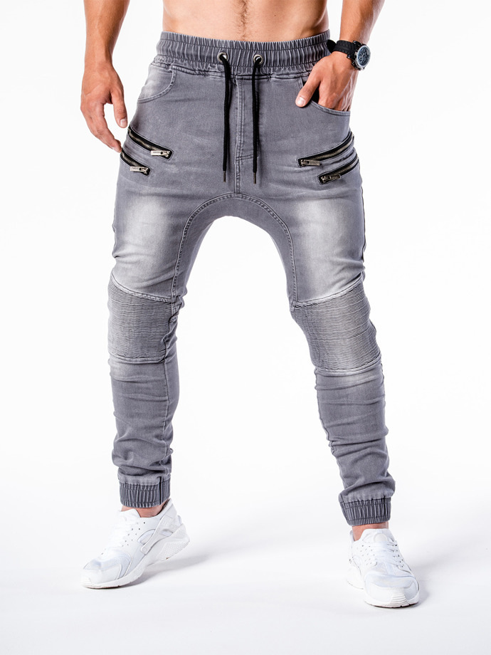 Title 9, Sweatpants met rits en hiphop jeans. Combineer ...