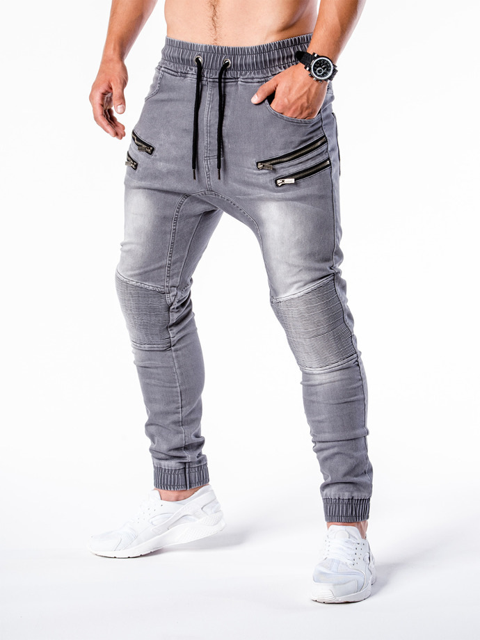 Title 10, Pantalon de survêtement zippé hip hop jeans. Co...