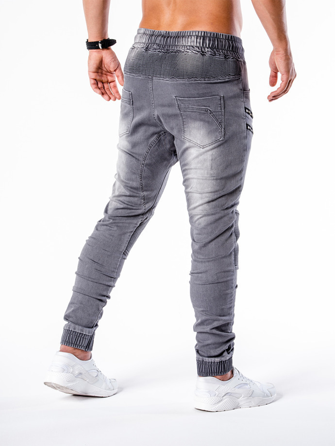 Title 12, Pantalon de survêtement zippé hip hop jeans. Co...