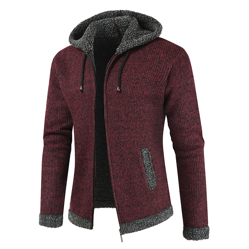 Title 3, Youth Hooded Sweater Jacket Warm and comfortabl...