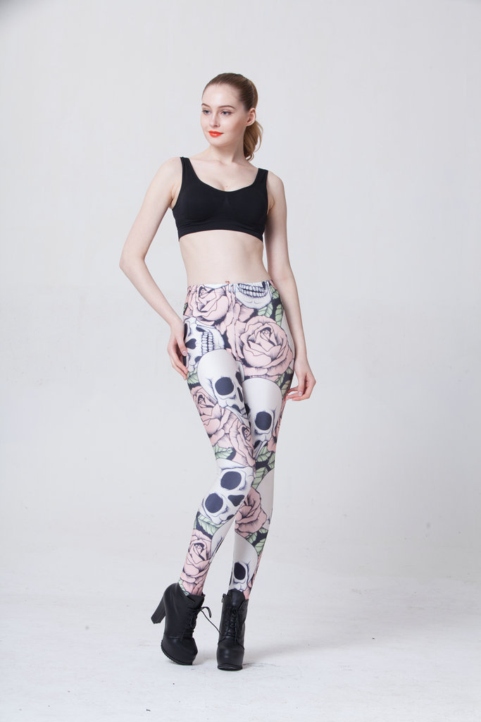 Title 1, Leggings con teschi da donna