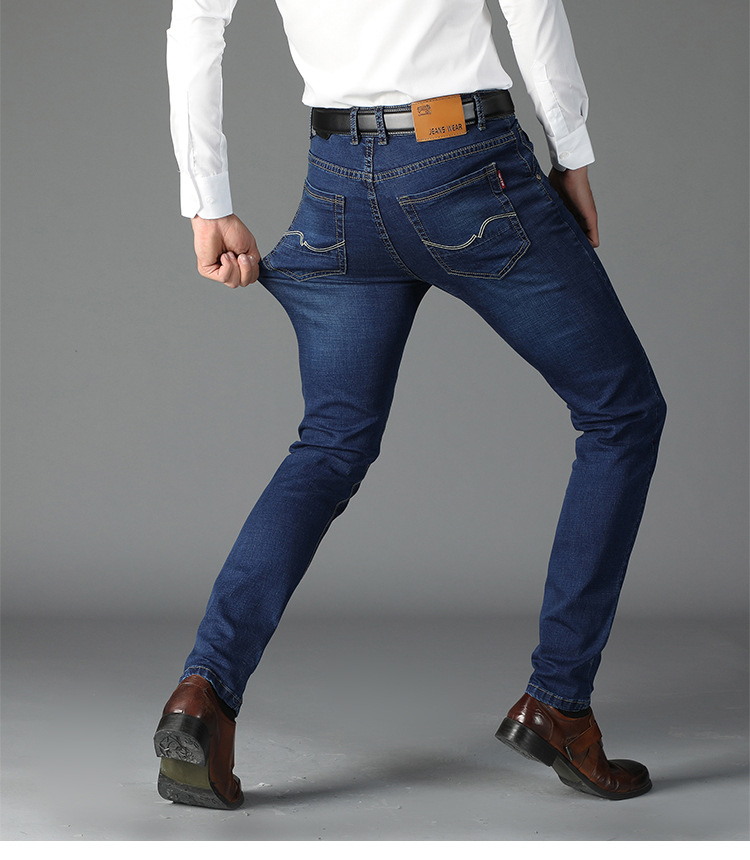 Title 3, Jeans de hombre Stretch Slim Straight Loose