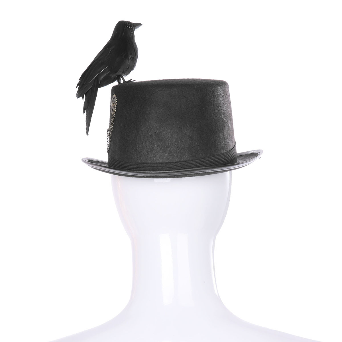 Title 5, Chapeau corbeau Steampunk pour costumes et cosp...