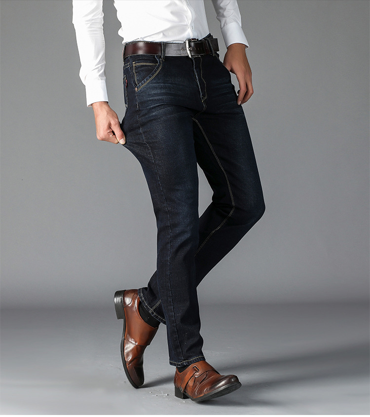 Title 6, Jeans de hombre Stretch Slim Straight Loose