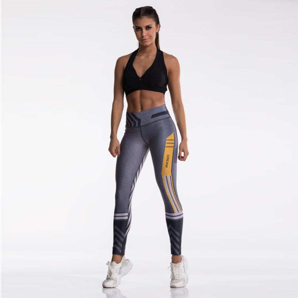 Title 3, Leggings femme imprimé digital Pantalons extens...