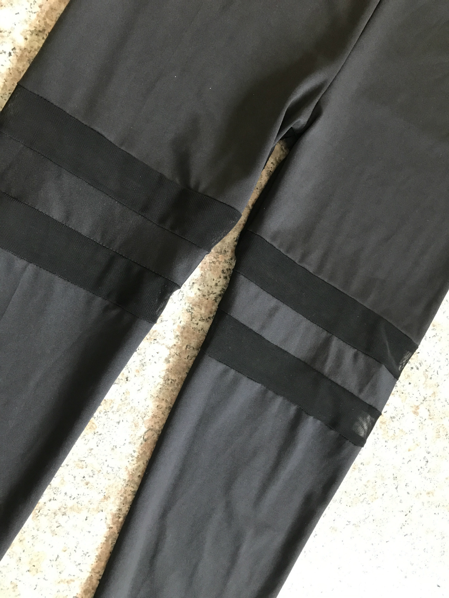 Title 6, Doppelschleifen-Yoga-Leggings aus transparentem...