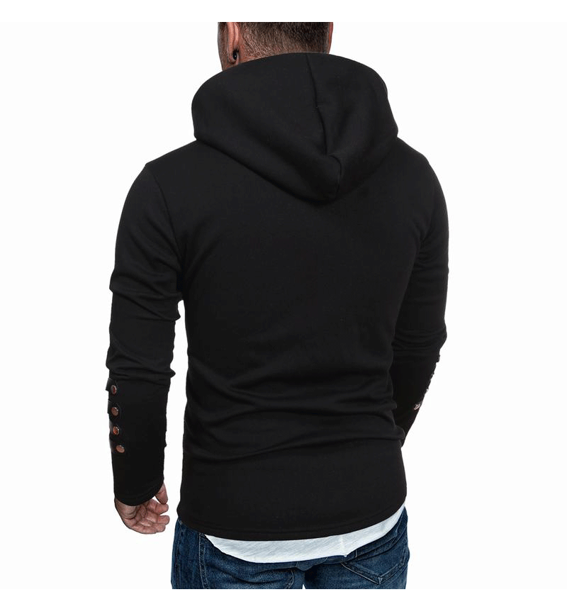 Title 14, Sudadera con cordón y capucha de piel