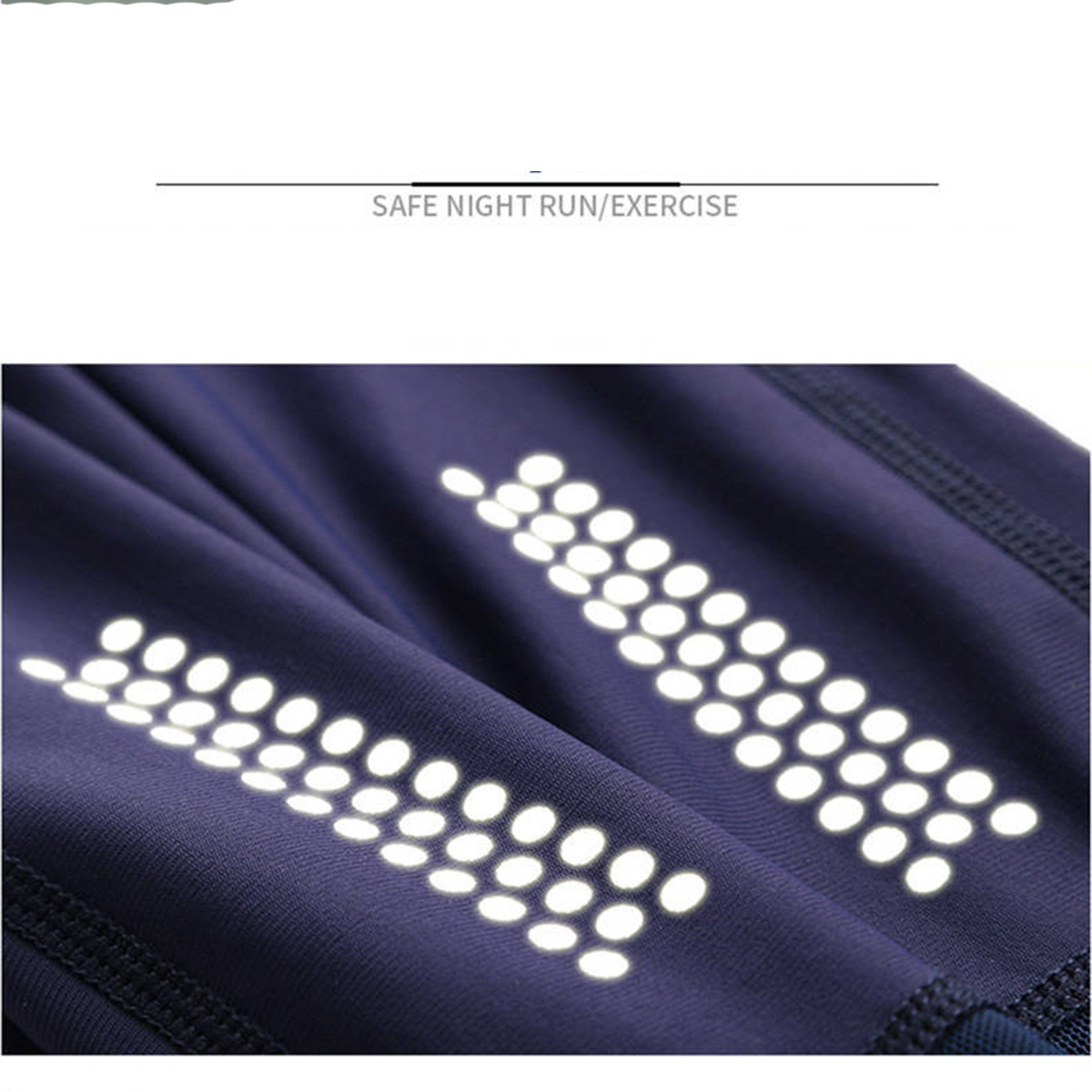 Title 2, Mesh splicing luminous strip breathable quick-d...