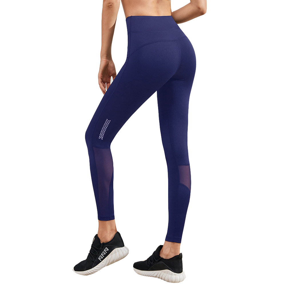 Title 10, Leuchtende Yoga-Sport-Fitness-Tights mit Mesh-E...