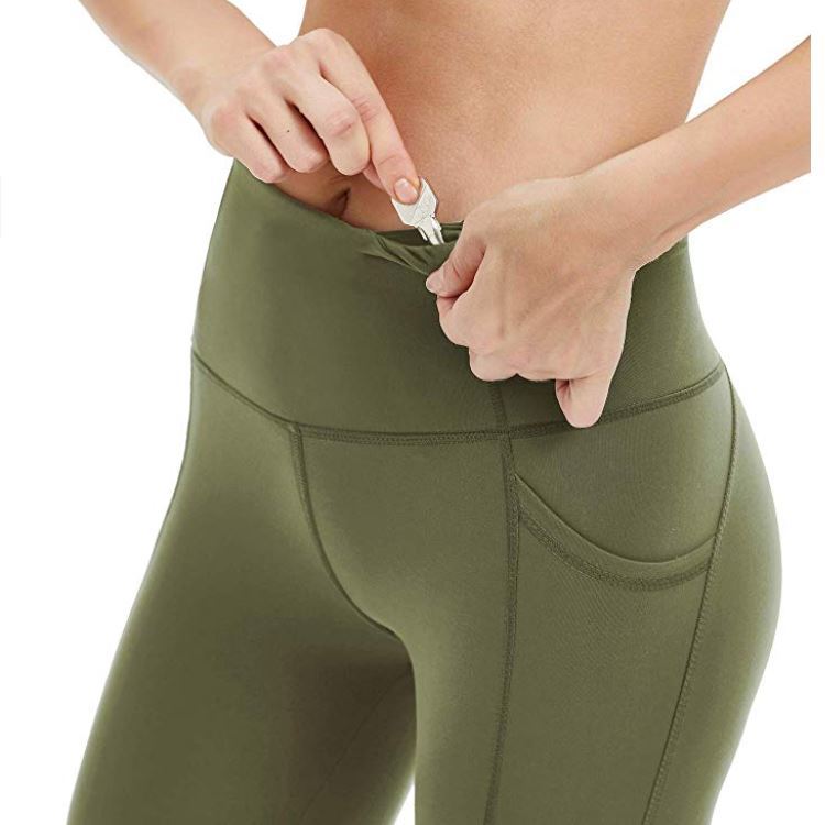 Title 6, Einfarbige Sport Leggings für Damen, perfekt zu...