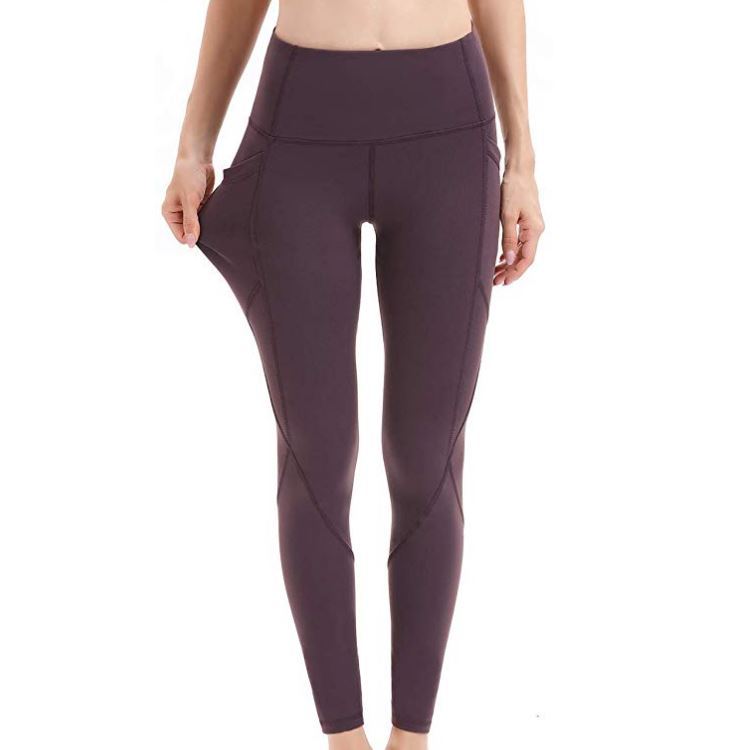 Title 13, Einfarbige Sport Leggings für Damen, perfekt zu...