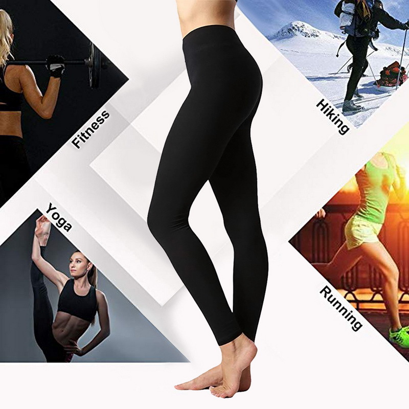 Title 3, Effen high-waist leggings voor dagelijks comfor...