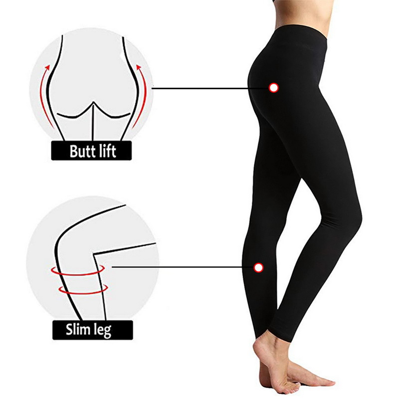 Title 5, Effen high-waist leggings voor dagelijks comfor...