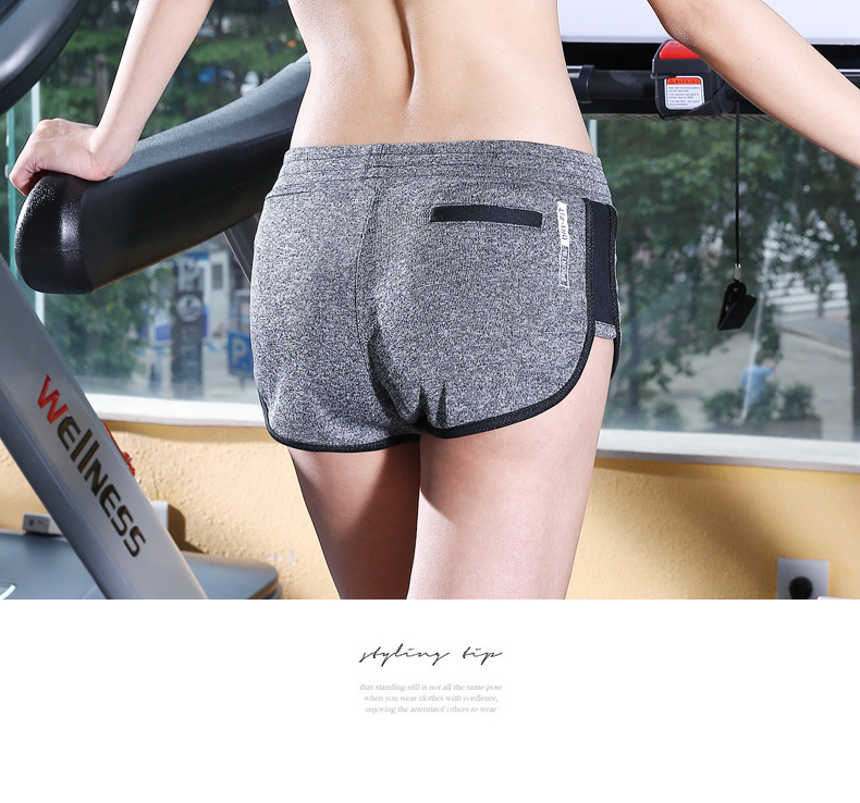 Title 10, Dames sport yoga shorts Ademend en hoge tailleb...