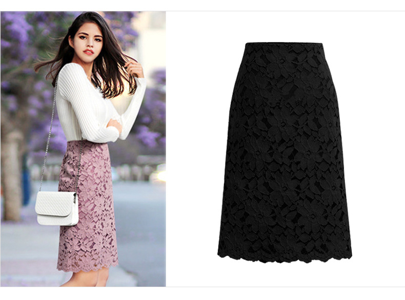 Title 1, Water-soluble lace skirt Refresh your style wit...