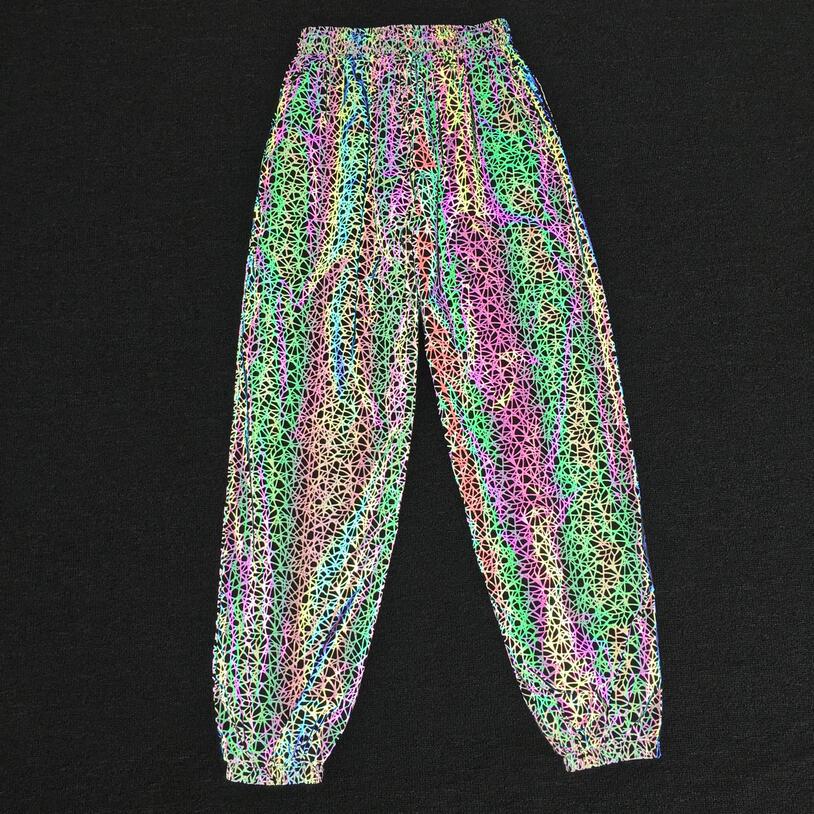 Title 6, Printed full-reflective pants Enhanced night vi...