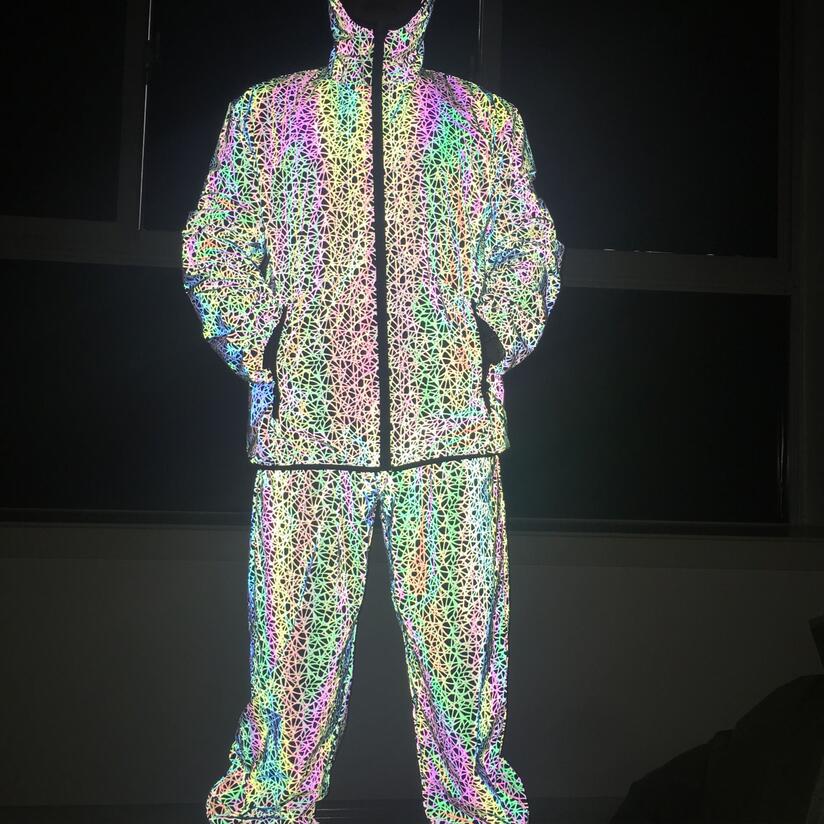 Title 12, Printed full-reflective pants Enhanced night vi...