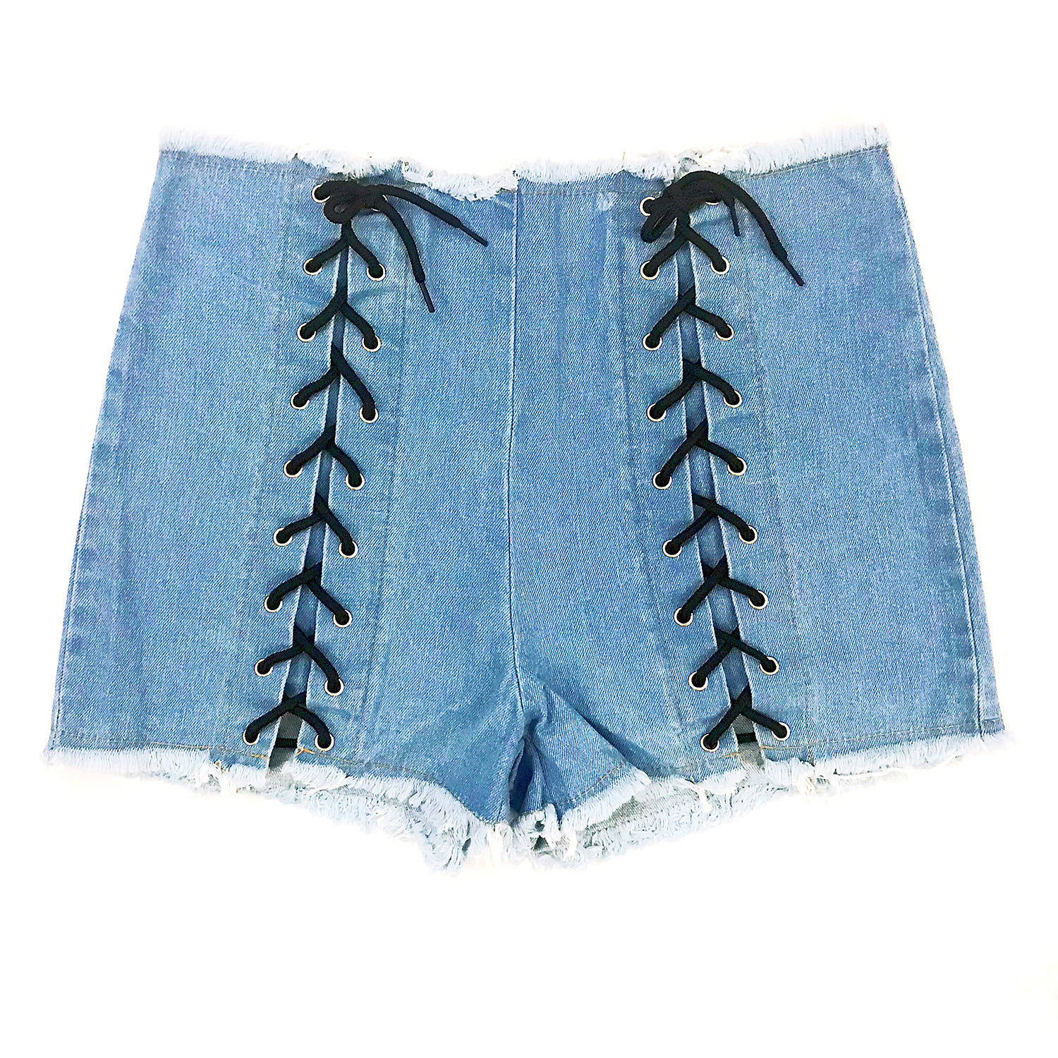 Title 1, Sexy high waist ripped denim shorts, de perfect...